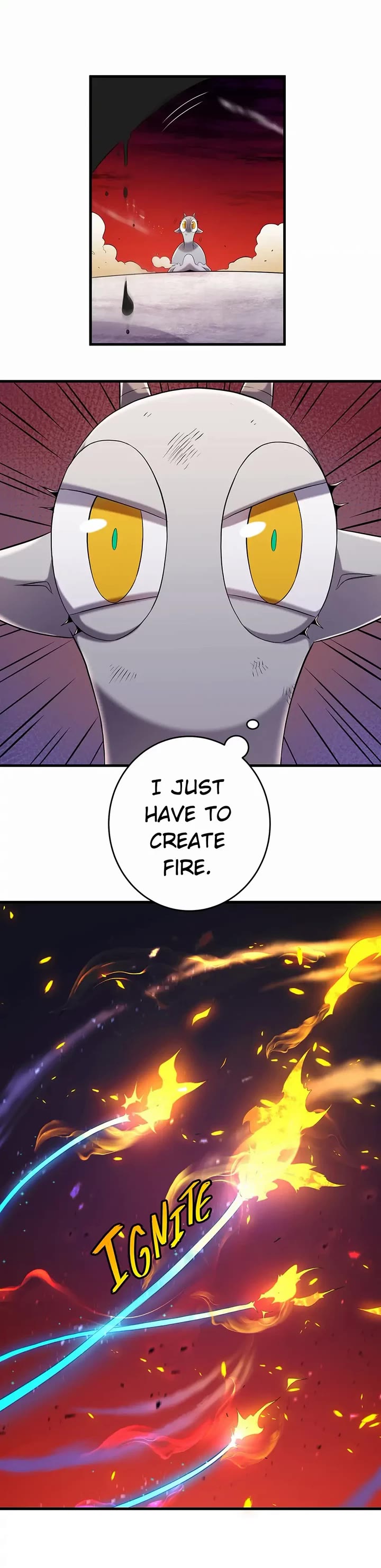 Salvos (A Monster Evolution LitRPG) Chapter 2 page 25 - Chapter 2: Red Fire