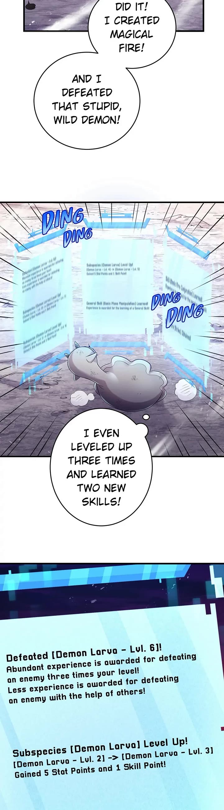 Salvos (A Monster Evolution LitRPG) Chapter 2 page 30 - Chapter 2: Red Fire