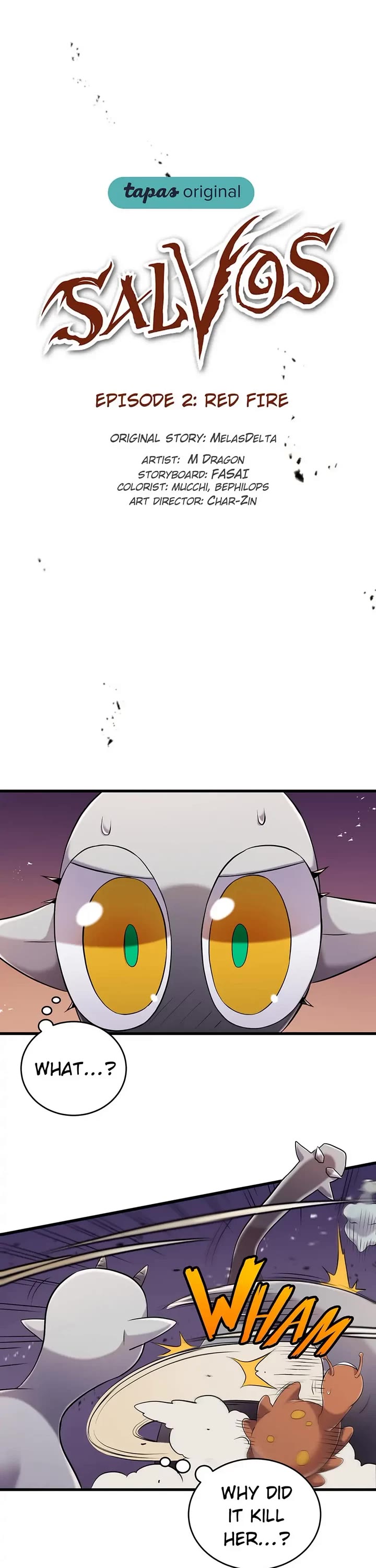 Salvos (A Monster Evolution LitRPG) Chapter 2 page 6 - Chapter 2: Red Fire