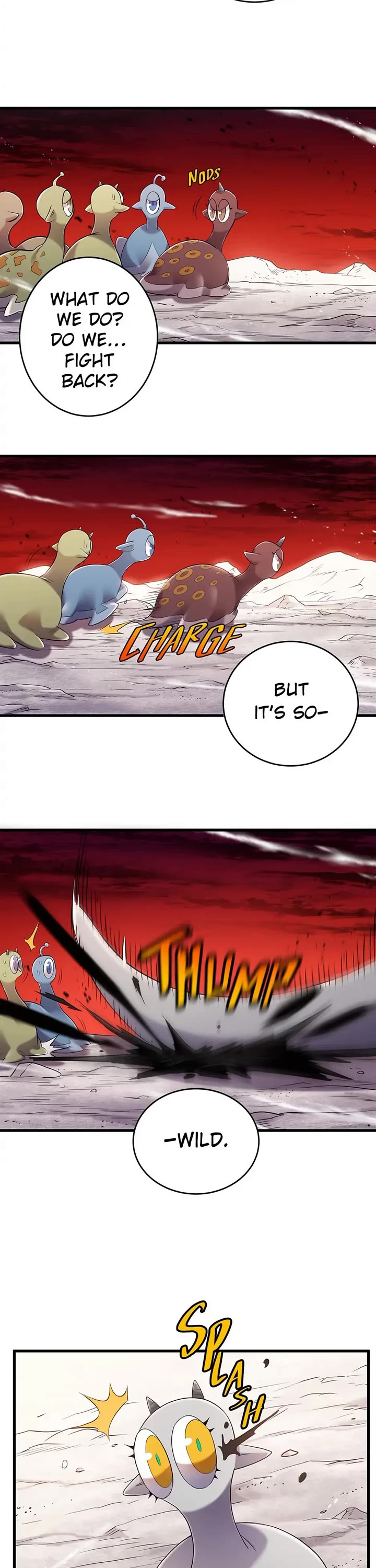Salvos (A Monster Evolution LitRPG) Chapter 2 page 7 - Chapter 2: Red Fire