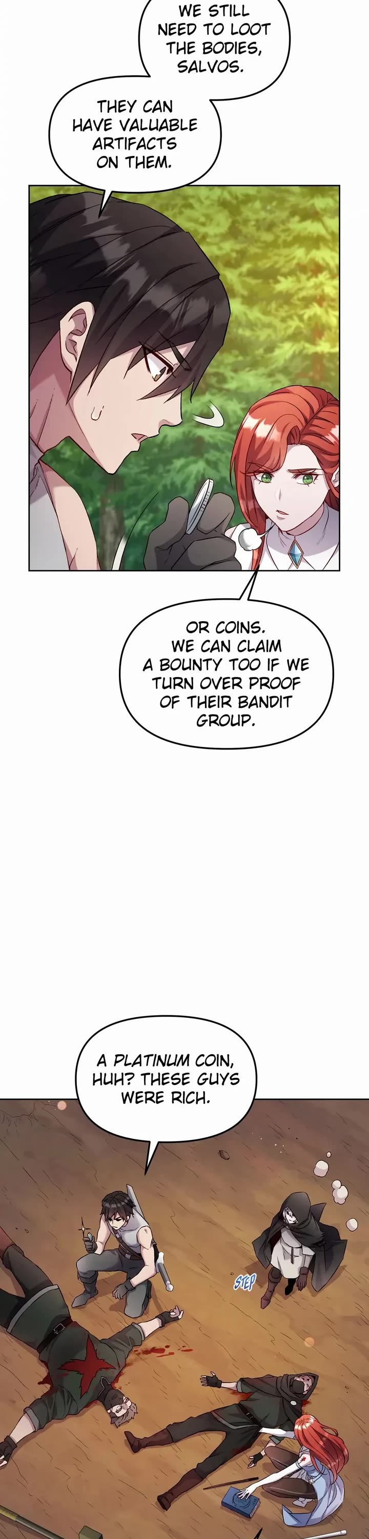 Salvos (A Monster Evolution LitRPG) Chapter 21 page 3 - Chapter 21: Divvying Loot