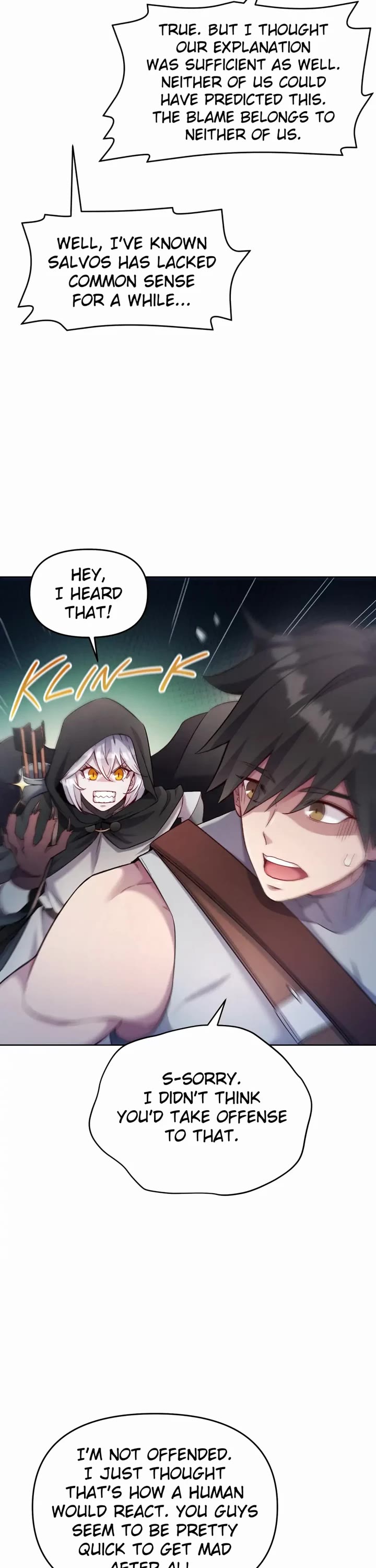 Salvos (A Monster Evolution LitRPG) Chapter 24 page 2 - Chapter 24: Liar, Liar, I Make Fire