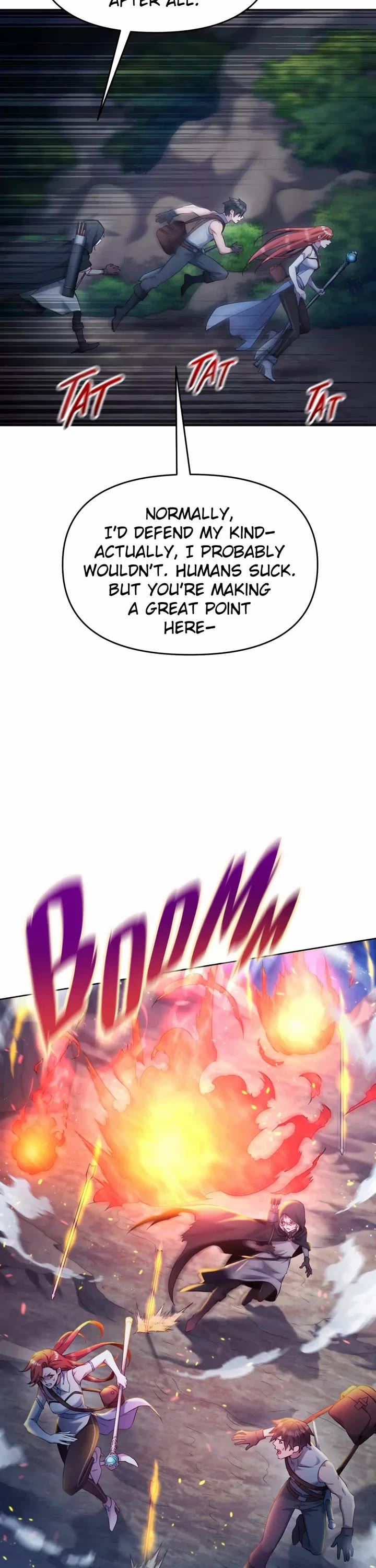Salvos (A Monster Evolution LitRPG) Chapter 24 page 3 - Chapter 24: Liar, Liar, I Make Fire