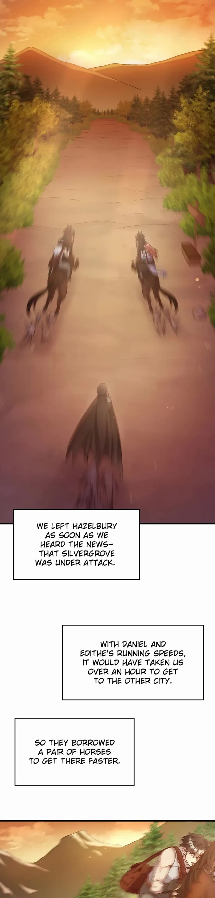 Salvos (A Monster Evolution LitRPG) Chapter 34 page 1 - Chapter 34: Race to Silvergrove