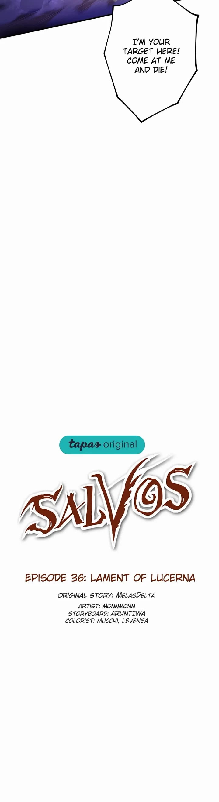 Salvos (A Monster Evolution LitRPG) Chapter 36 page 9 - Chapter 36: Lament of Lucerna