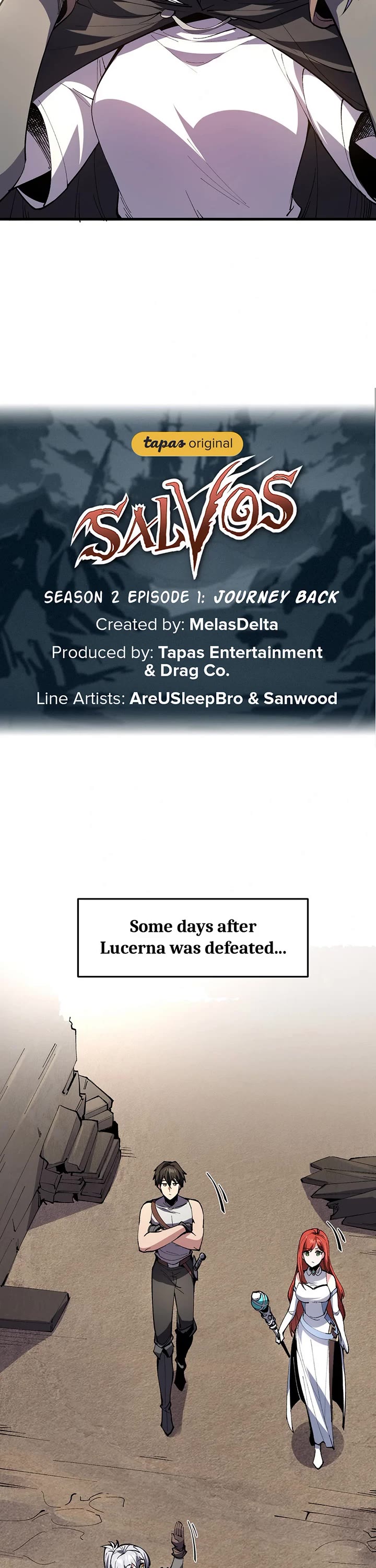 Salvos (A Monster Evolution LitRPG) Chapter 38 page 8 - Chapter 38: Journey Back