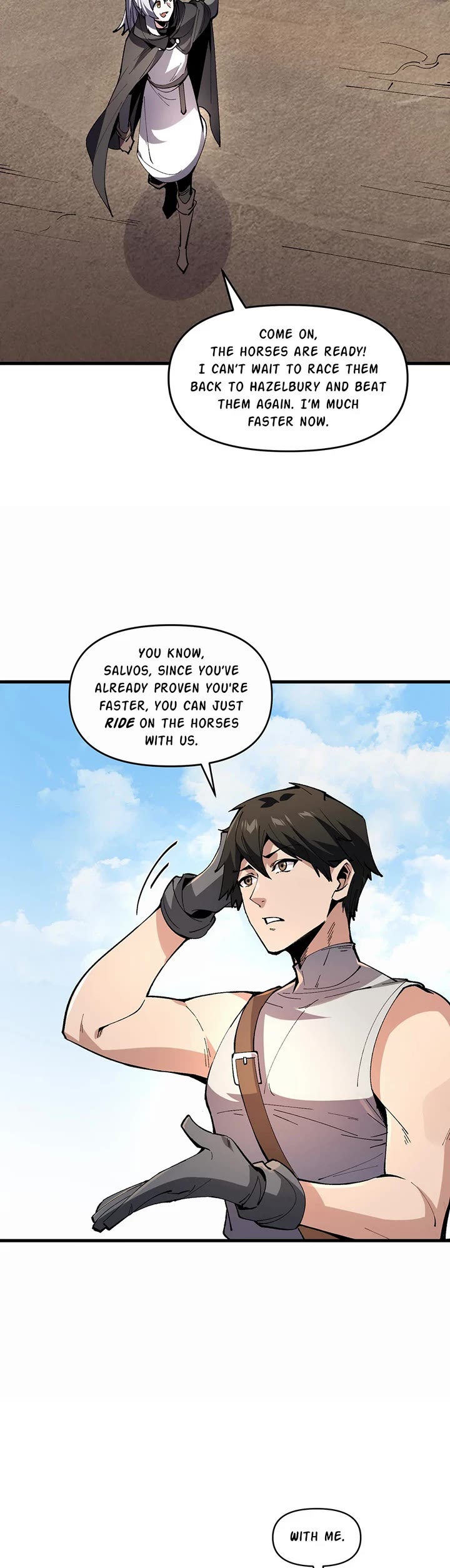Salvos (A Monster Evolution LitRPG) Chapter 38 page 9 - Chapter 38: Journey Back