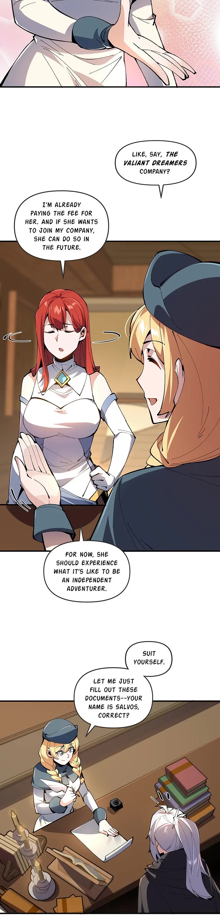 Salvos (A Monster Evolution LitRPG) Chapter 39 page 16 - Chapter 39: Adventurer