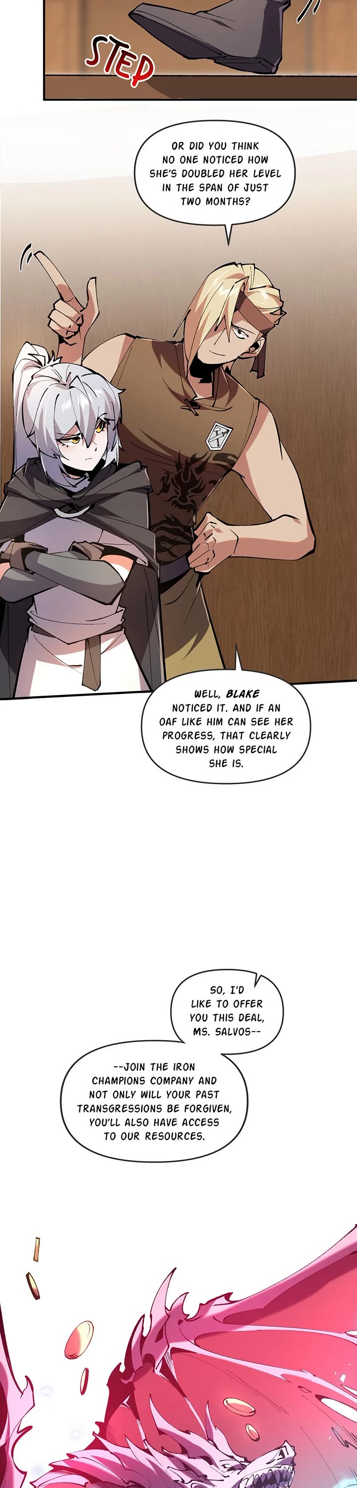 Salvos (A Monster Evolution LitRPG) Chapter 39 page 32 - Chapter 39: Adventurer