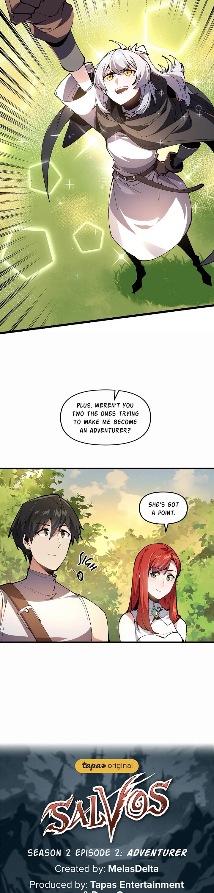 Salvos (A Monster Evolution LitRPG) Chapter 39 page 7 - Chapter 39: Adventurer