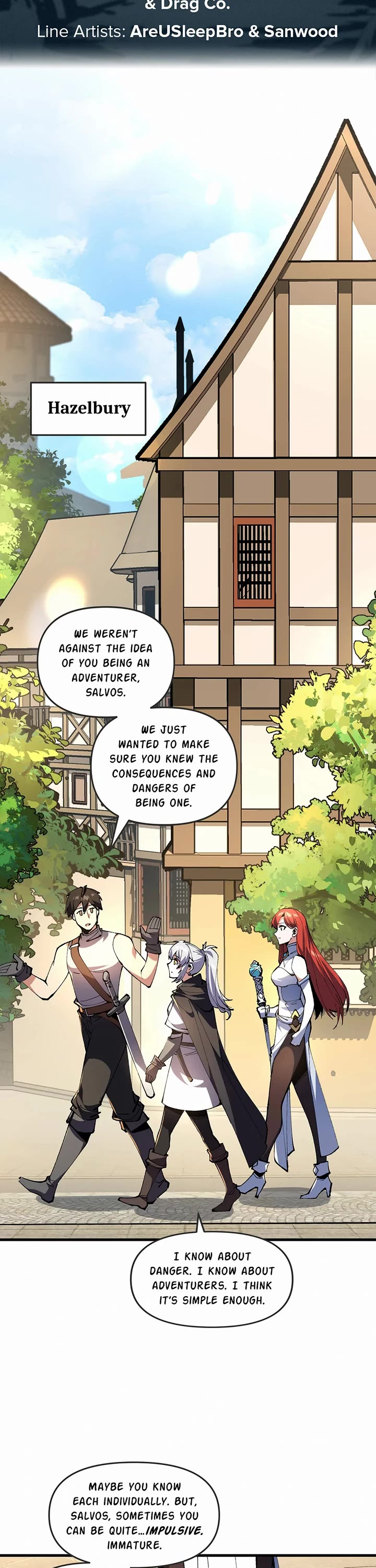 Salvos (A Monster Evolution LitRPG) Chapter 39 page 8 - Chapter 39: Adventurer
