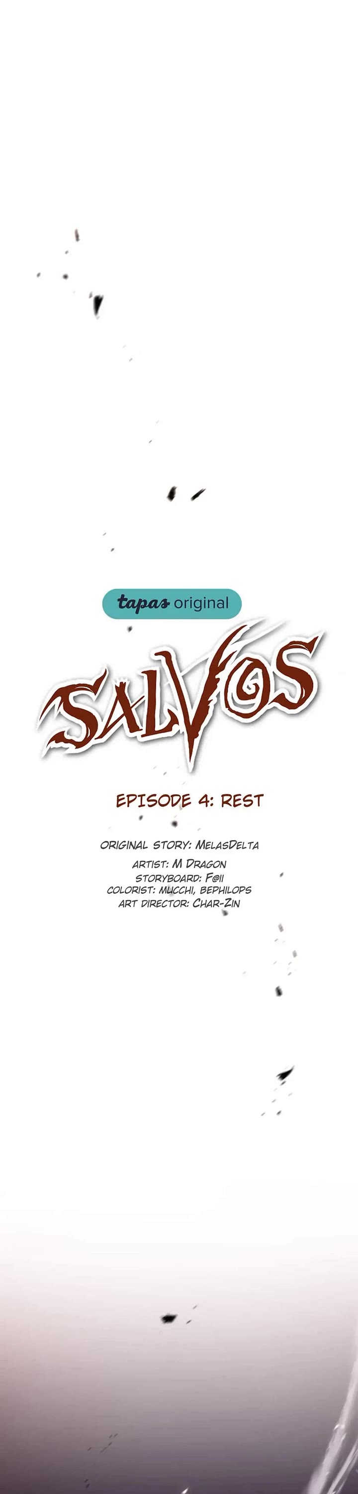 Salvos (A Monster Evolution LitRPG) Chapter 4 page 6 - Chapter 4: Rest