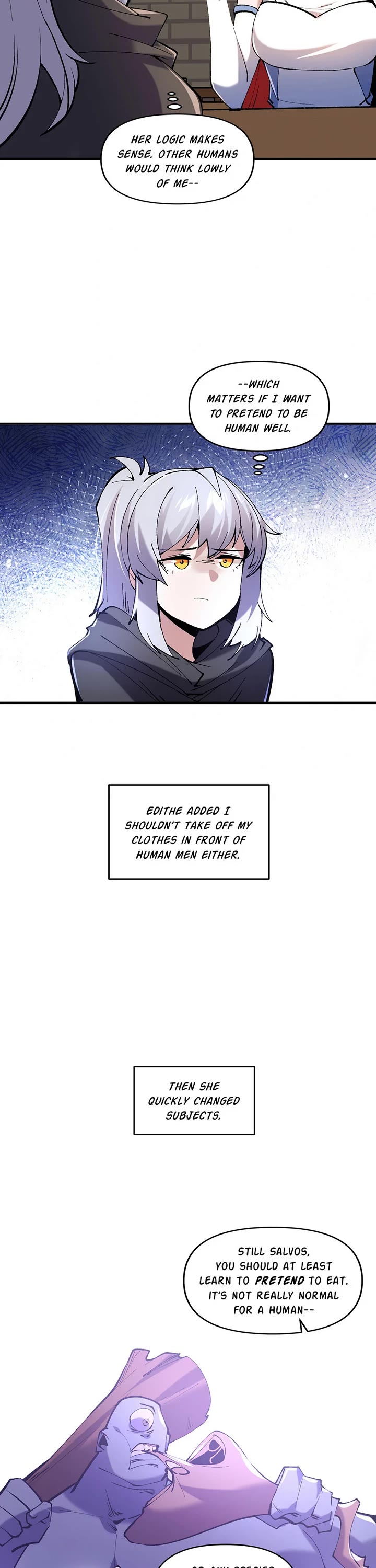 Salvos (A Monster Evolution LitRPG) Chapter 40 page 32 - Chapter 40: Weird Human Things