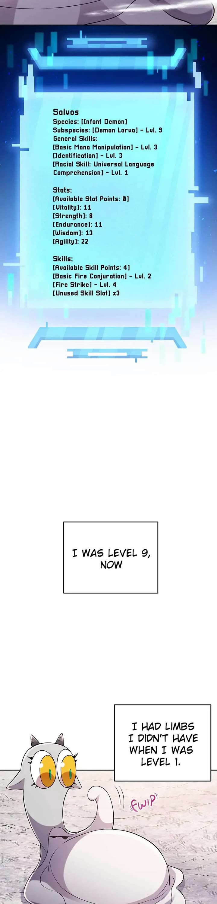 Salvos (A Monster Evolution LitRPG) Chapter 5 page 3 - Chapter 5: Lesser Demons