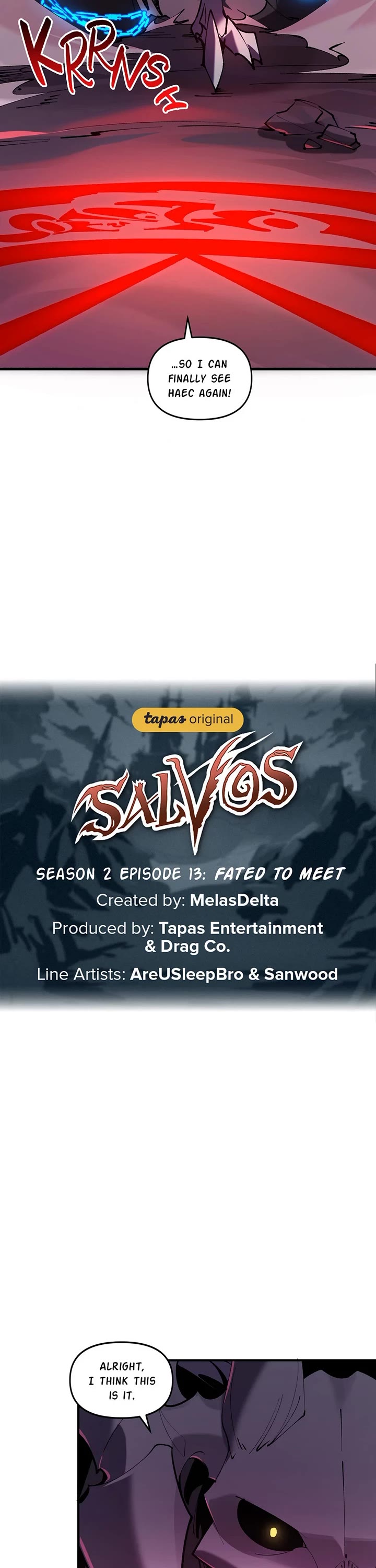 Salvos (A Monster Evolution LitRPG) Chapter 50 page 13 - Chapter 50: Fated to Meet