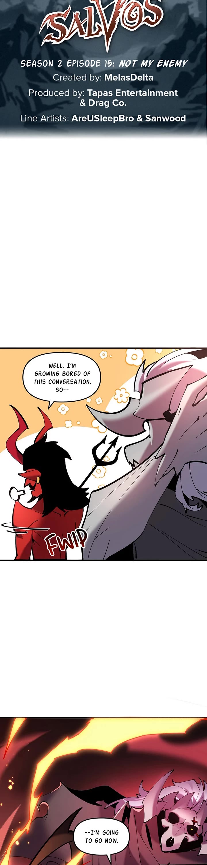 Salvos (A Monster Evolution LitRPG) Chapter 52 page 8 - Chapter 52: Not My Enemy