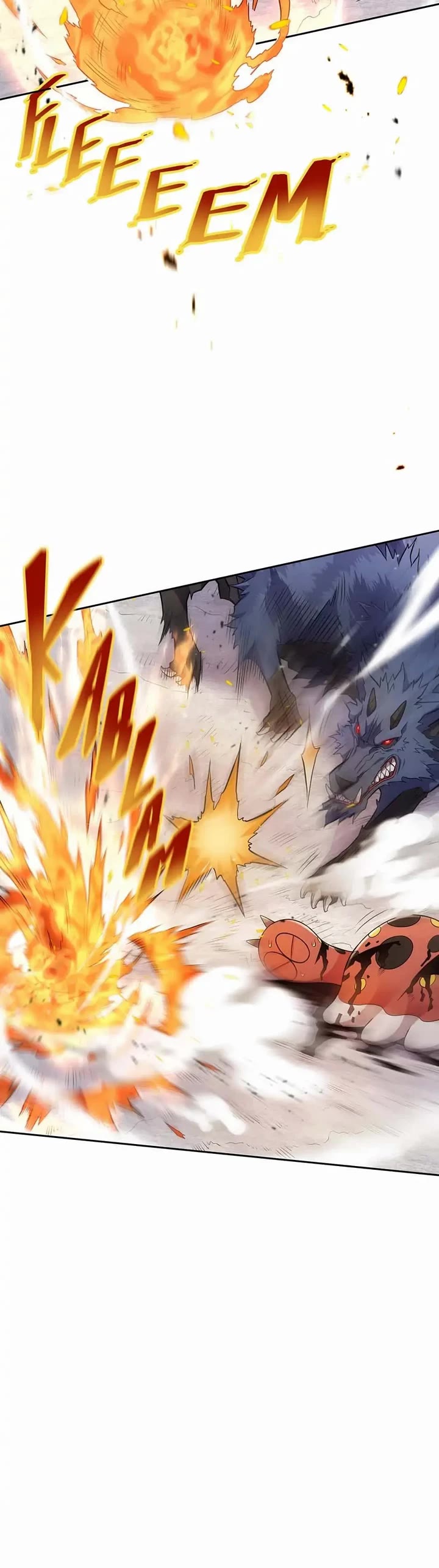 Salvos (A Monster Evolution LitRPG) Chapter 6 page 19 - Chapter 6: Spear of Flames