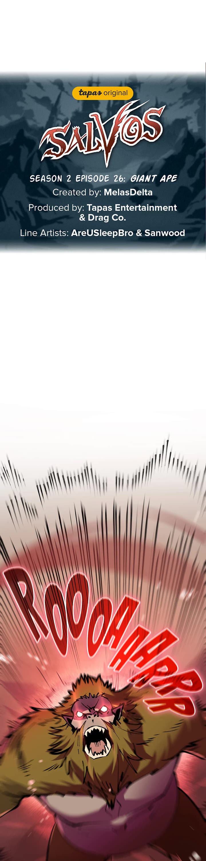 Salvos (A Monster Evolution LitRPG) Chapter 63 page 1 - Chapter 63: Giant Ape