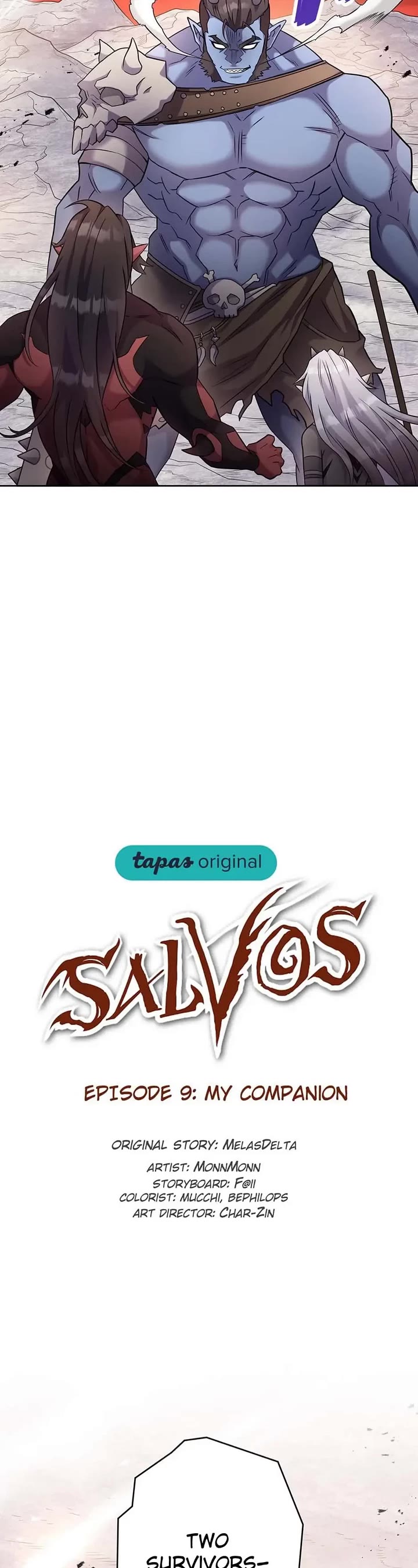 Salvos (A Monster Evolution LitRPG) Chapter 9 page 14 - Chapter 9: My Companion