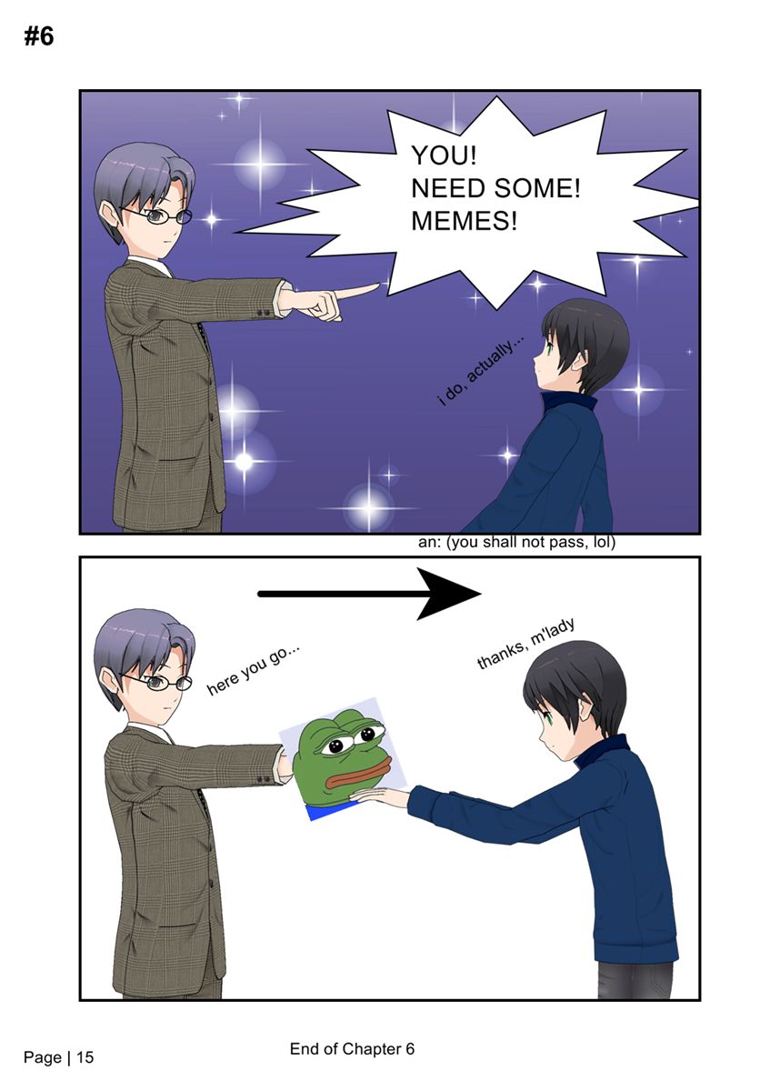 Sam Is A Scrublord Chapter 6 page 2 - Chapter 6 : Chapter 6 - Buying Memes