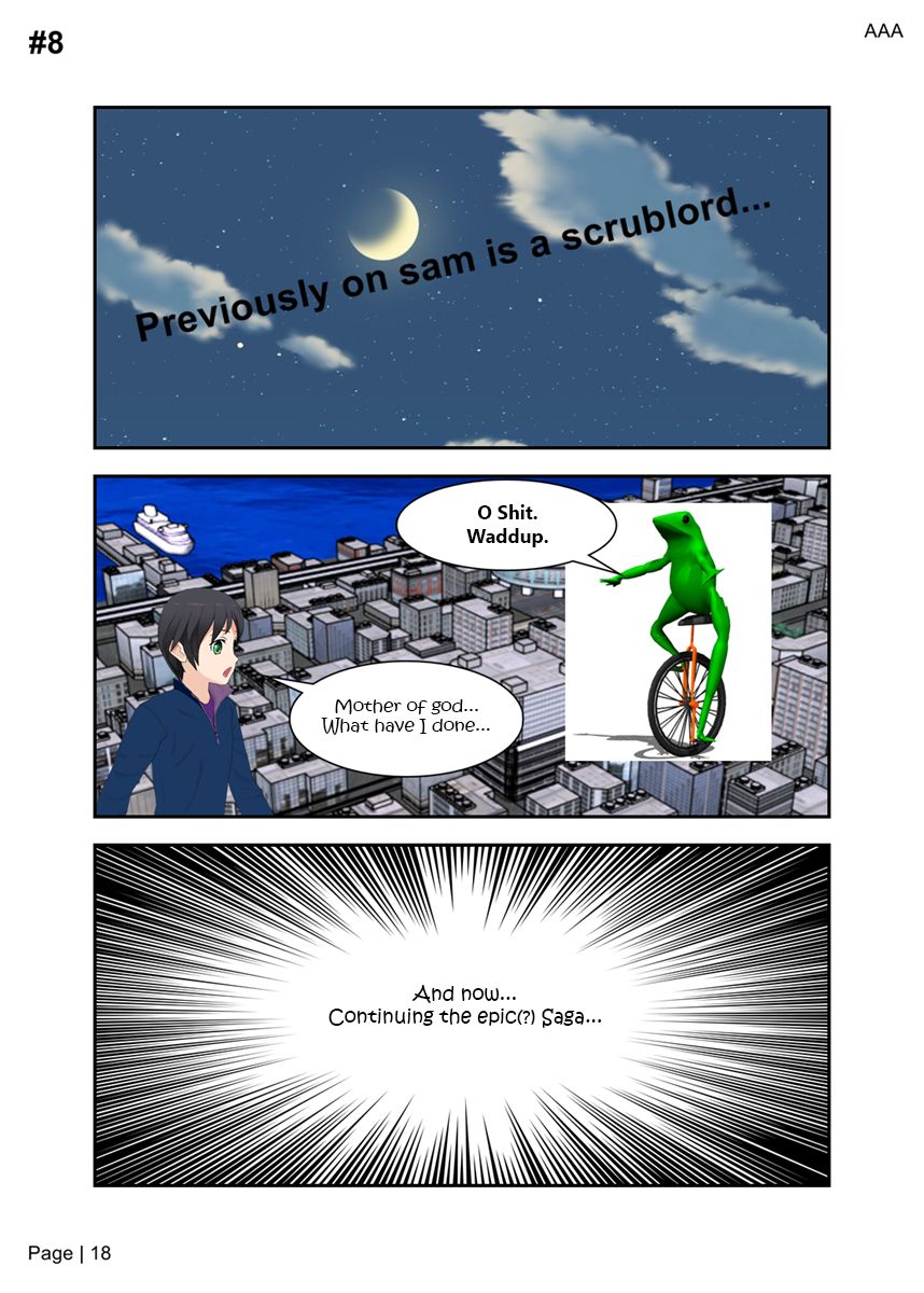 Sam Is A Scrublord Chapter 8 page 1 - Chapter 8 : Chapter 8 - End is high