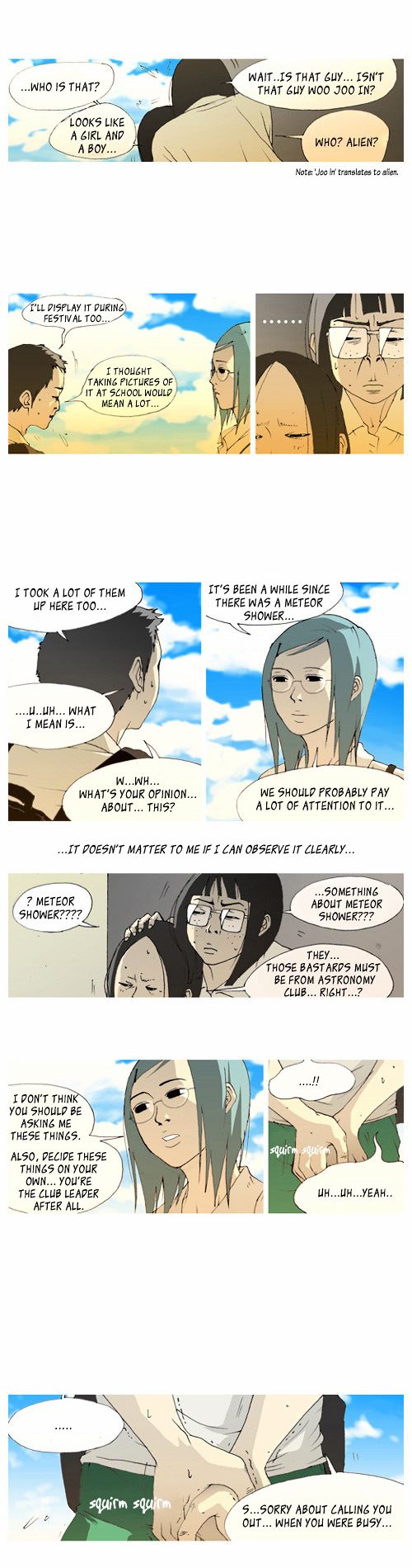 Sambong Barber Shop Chapter 11 page 13 - Chapter 11 : Alien