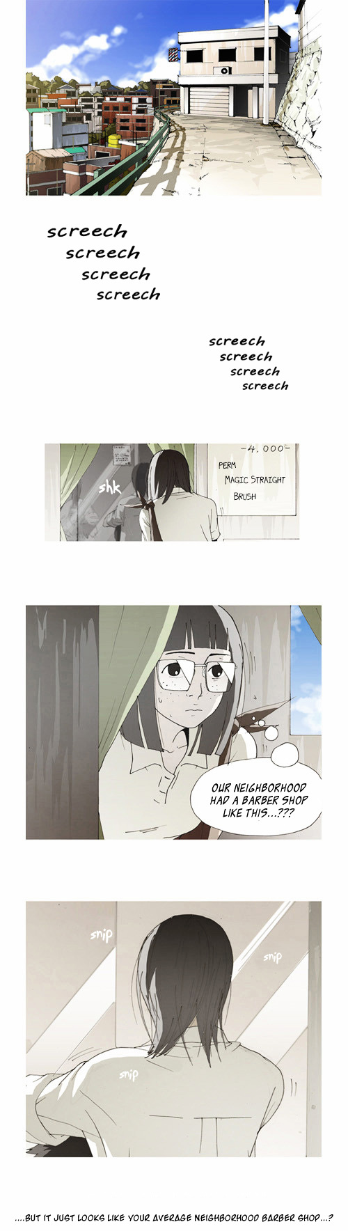 Sambong Barber Shop Chapter 3 page 1 - Chapter 3 : Encounter