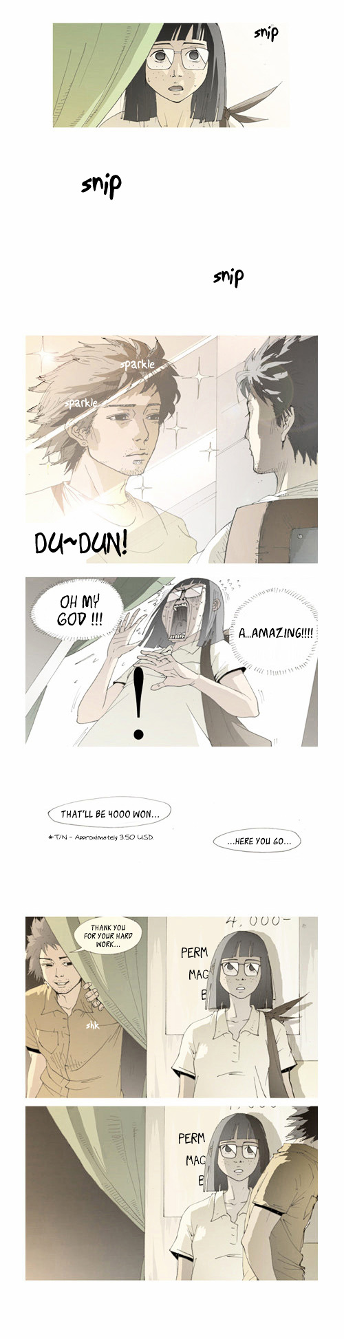 Sambong Barber Shop Chapter 3 page 3 - Chapter 3 : Encounter