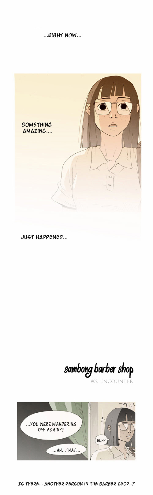 Sambong Barber Shop Chapter 3 page 4 - Chapter 3 : Encounter