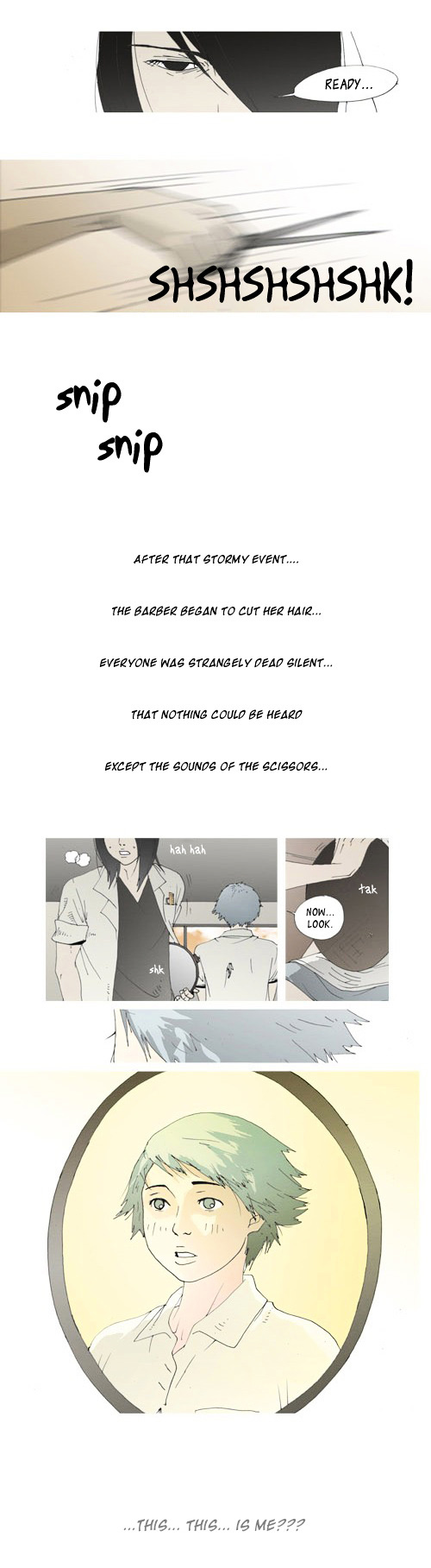 Sambong Barber Shop Chapter 5 page 15 - Chapter 5 : Smile