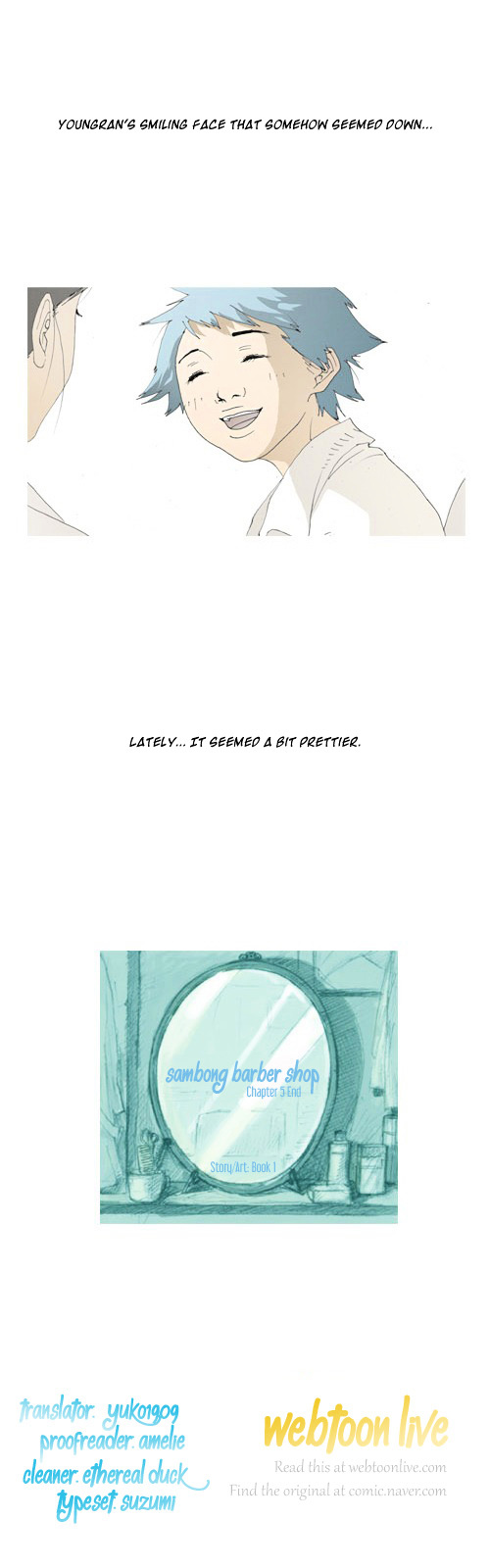 Sambong Barber Shop Chapter 5 page 20 - Chapter 5 : Smile