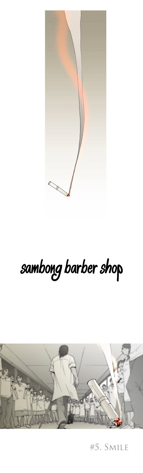 Sambong Barber Shop Chapter 5 page 3 - Chapter 5 : Smile