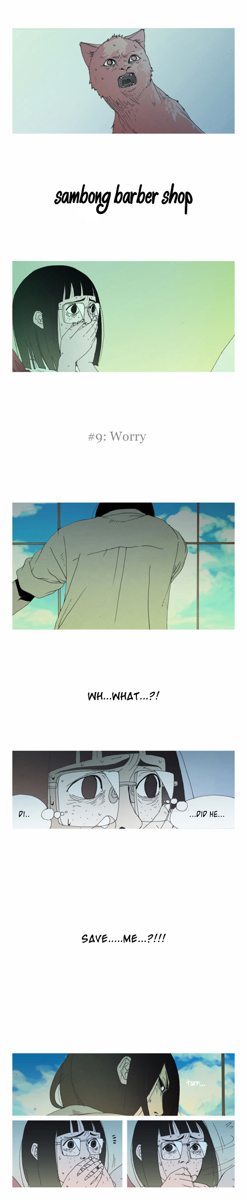 Sambong Barber Shop Chapter 9 page 1 - Chapter 9 : Worry