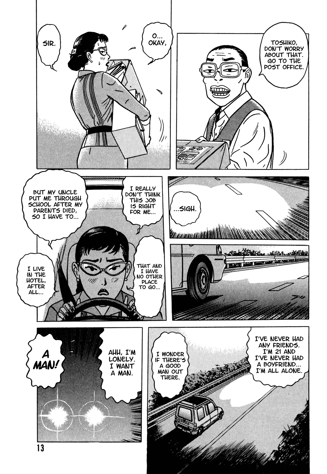 Samehada-Otoko to Momojiri-Onna Chapter 1.2 page 14 - Chapter 1 v2 : Part 1