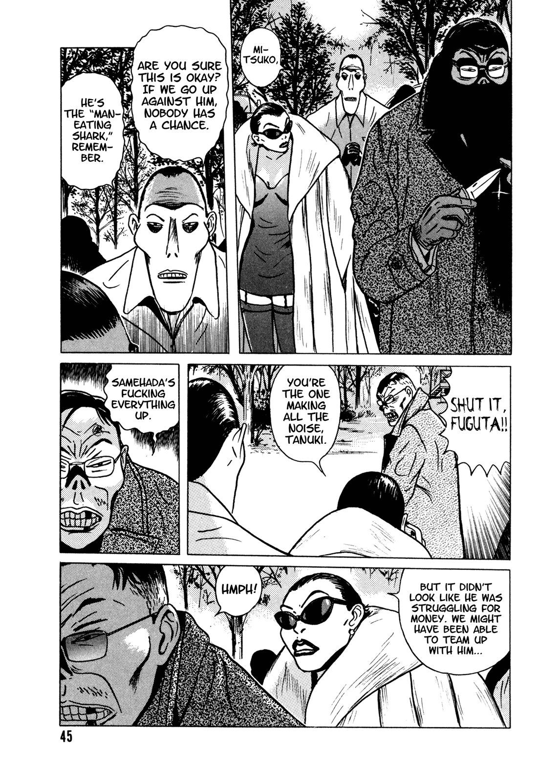 Samehada-Otoko to Momojiri-Onna Chapter 1.2 page 46 - Chapter 1 v2 : Part 1