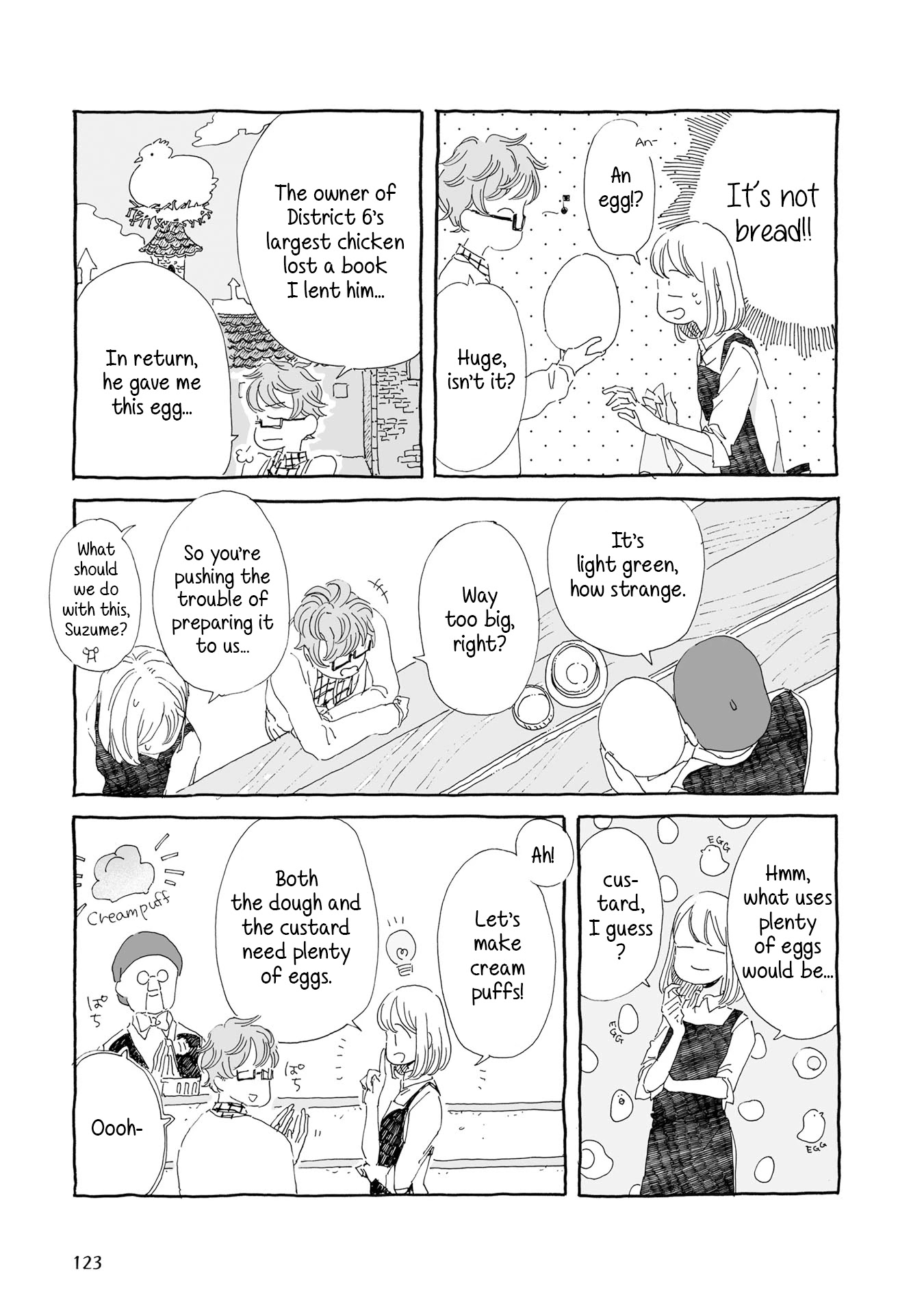 Samenai Machi no Kissaten Chapter 13 page 4 - Chapter 13: Rum-scented Cream Puff