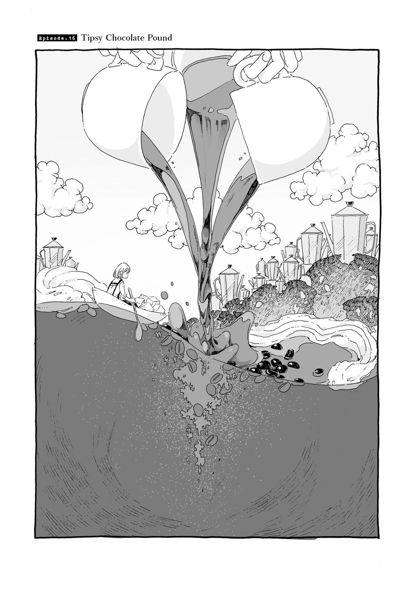 Samenai Machi no Kissaten Chapter 16 page 1 - Chapter 16: Tipsy Chocolate Pound