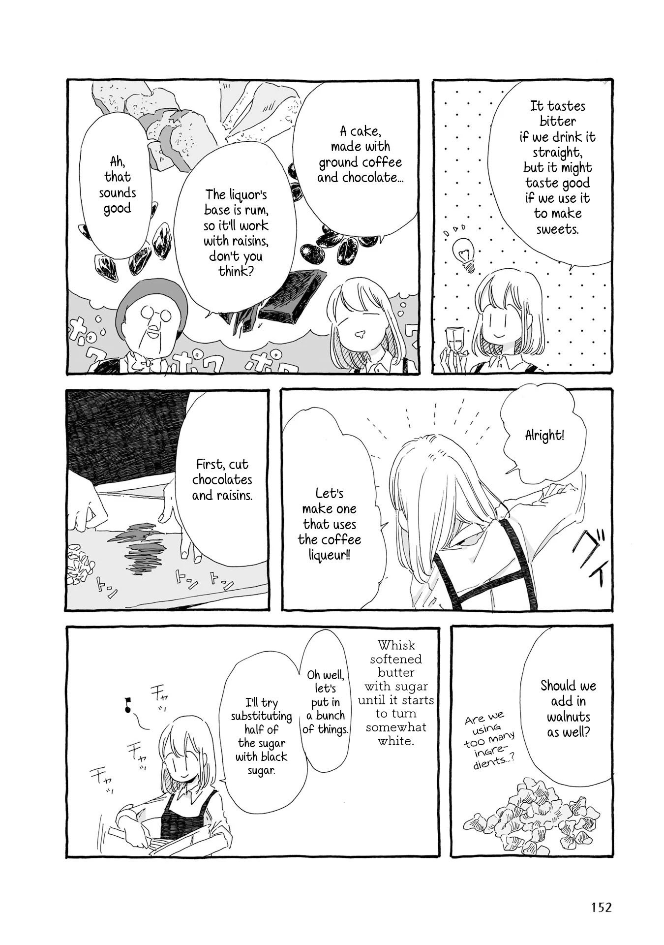 Samenai Machi no Kissaten Chapter 16 page 4 - Chapter 16: Tipsy Chocolate Pound