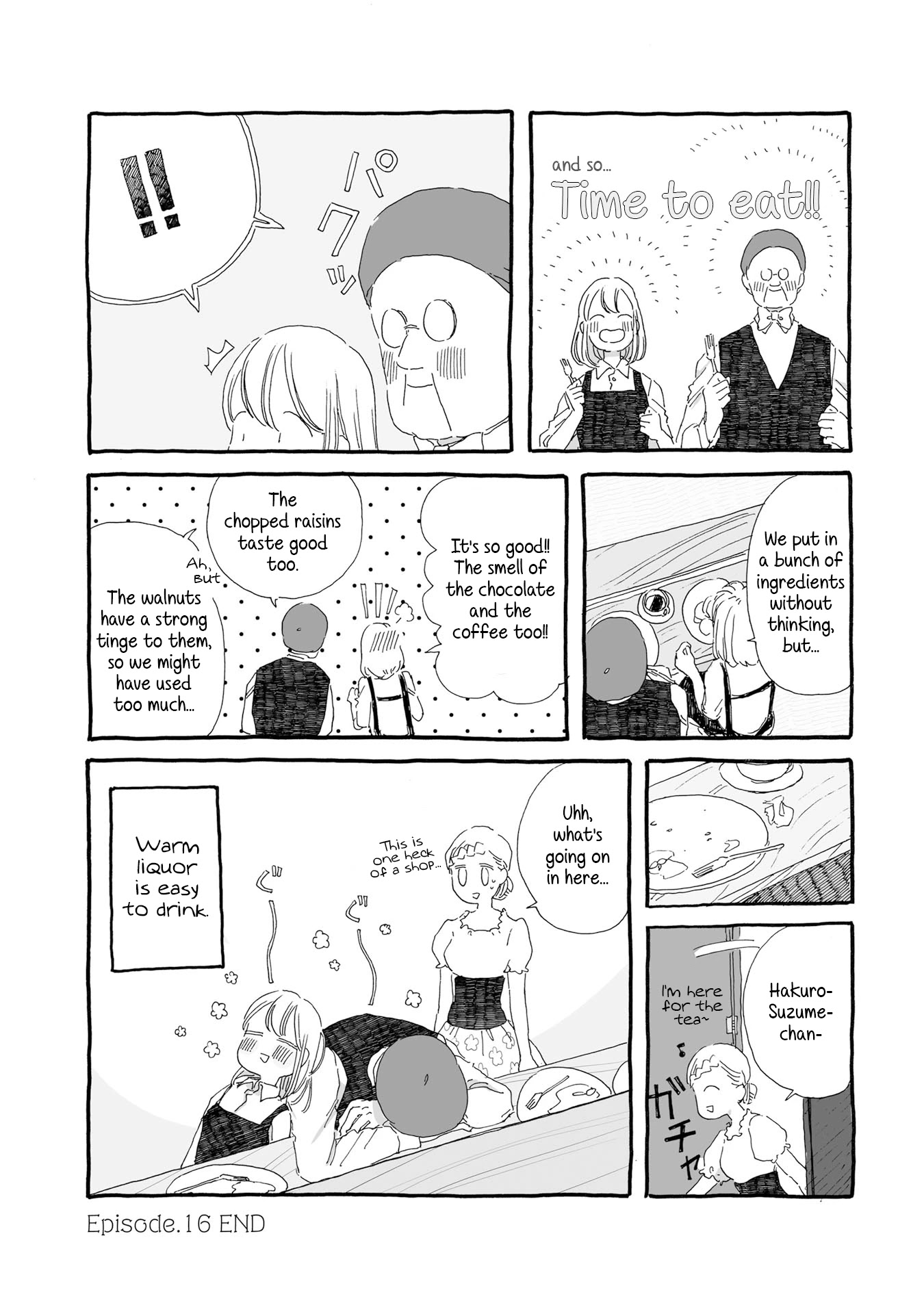 Samenai Machi no Kissaten Chapter 16 page 8 - Chapter 16: Tipsy Chocolate Pound