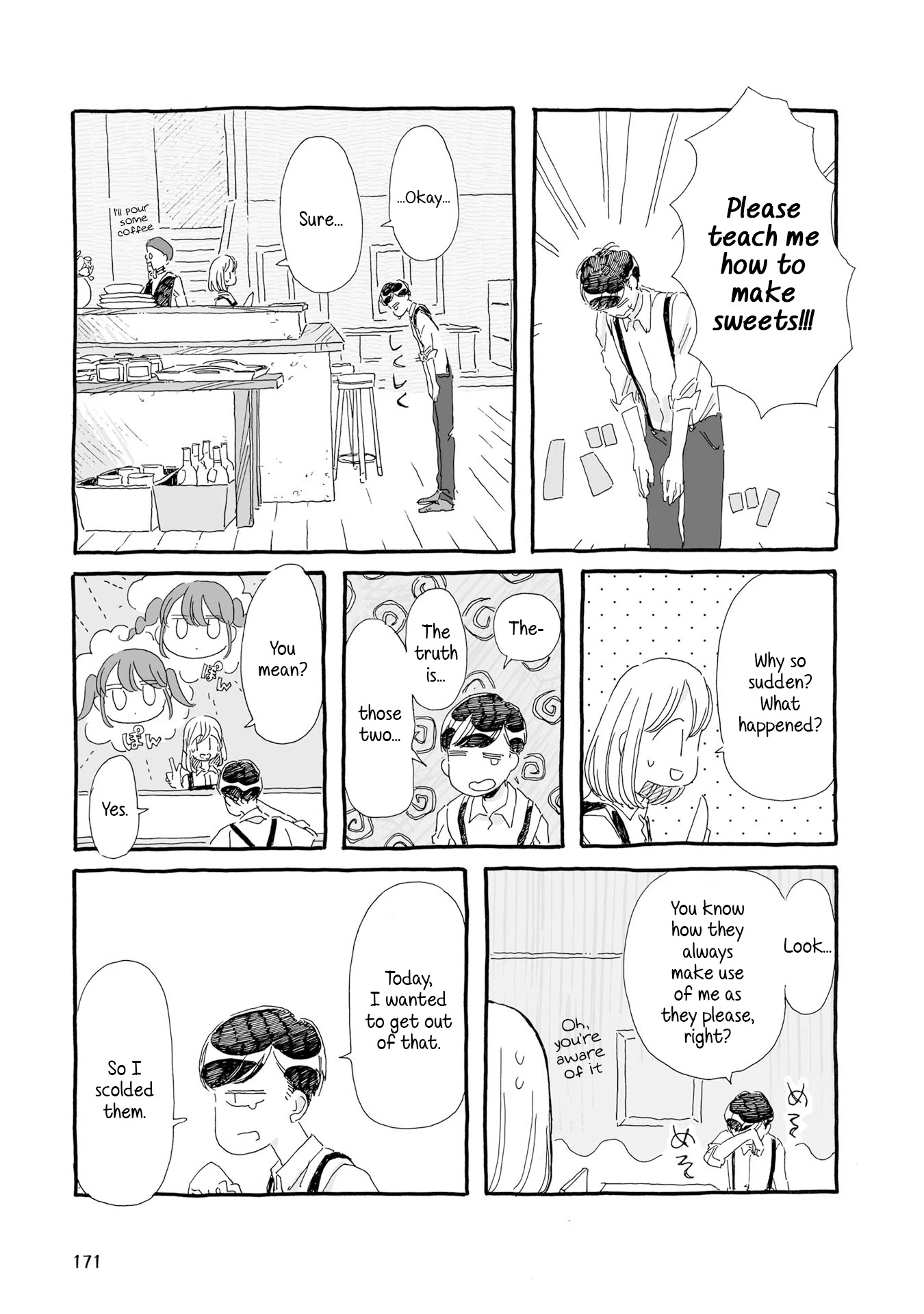 Samenai Machi no Kissaten Chapter 18 page 3 - Chapter 18: Apology Bakewell Tart
