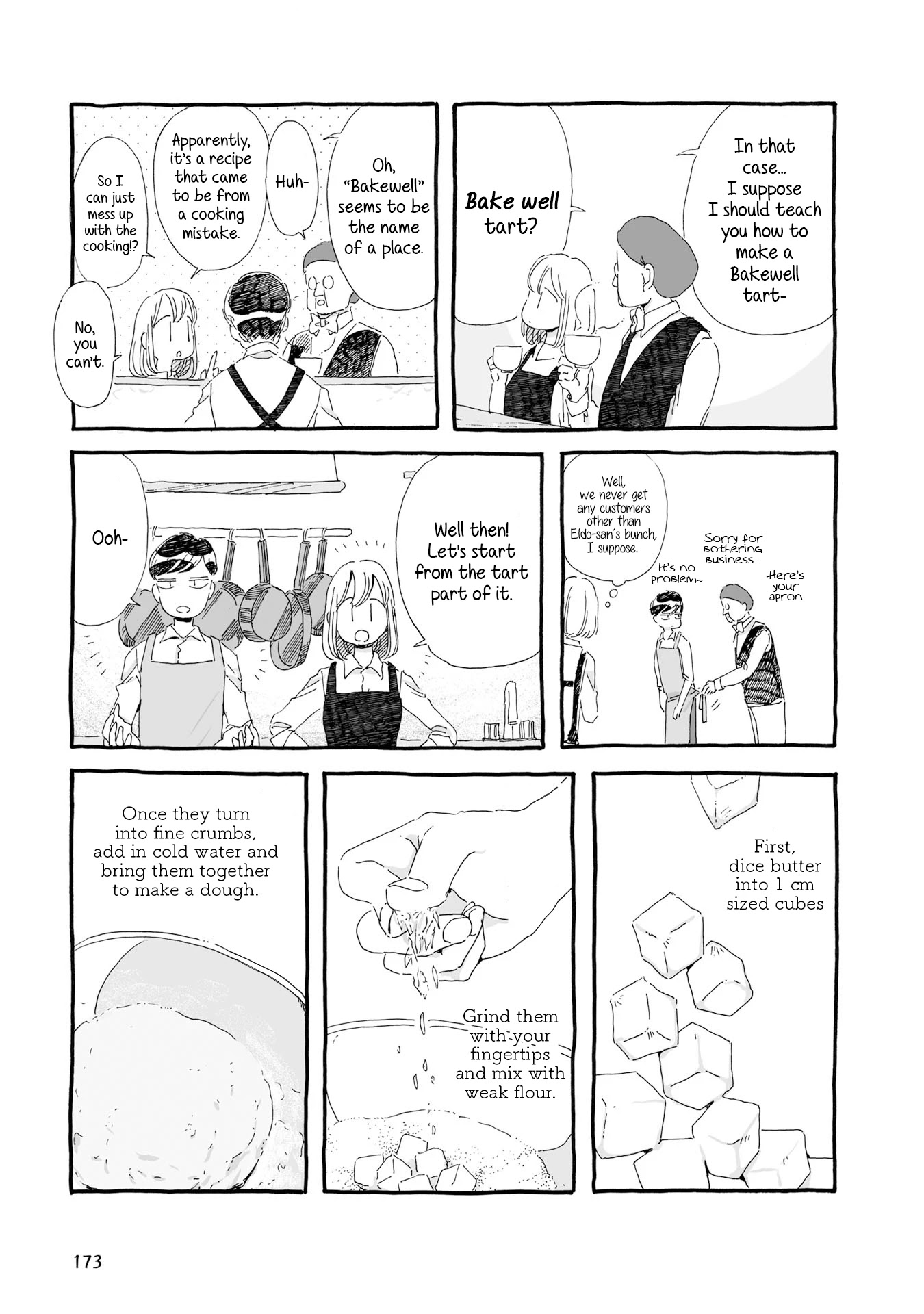 Samenai Machi no Kissaten Chapter 18 page 5 - Chapter 18: Apology Bakewell Tart