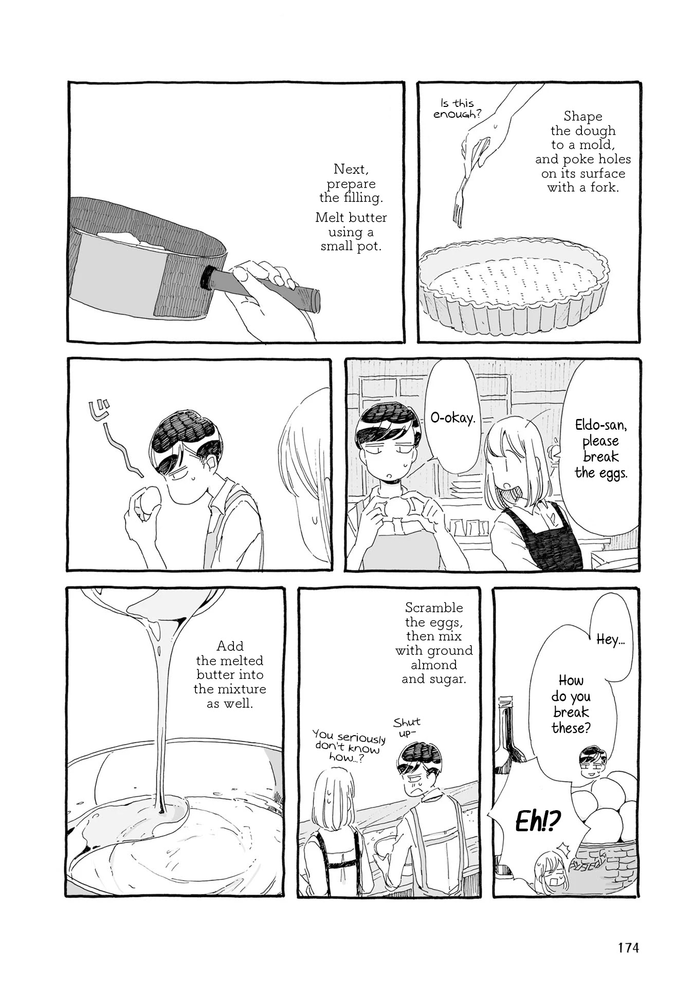 Samenai Machi no Kissaten Chapter 18 page 6 - Chapter 18: Apology Bakewell Tart
