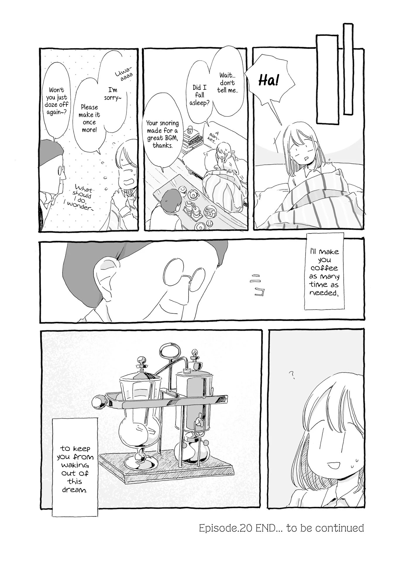 Samenai Machi no Kissaten Chapter 20 page 8 - Chapter 20: Preserved Dream