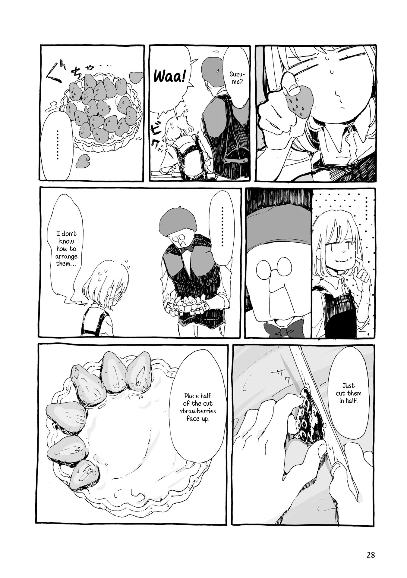 Samenai Machi no Kissaten Chapter 3 page 6 - Chapter 3: Misshapen Strawberry Tart