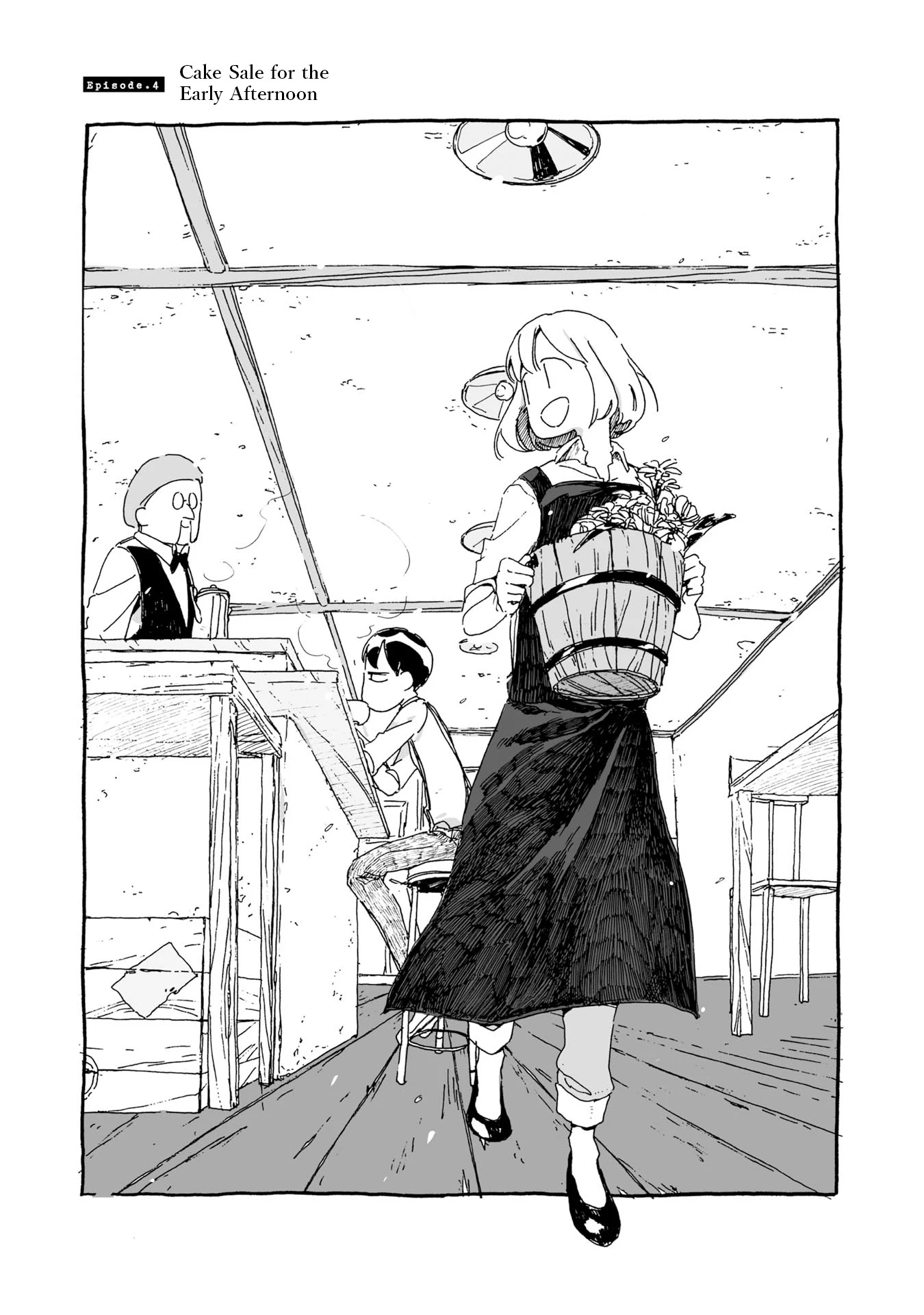 Samenai Machi no Kissaten Chapter 4 page 1 - Chapter 4: Cake Sale for the Early Afternoon