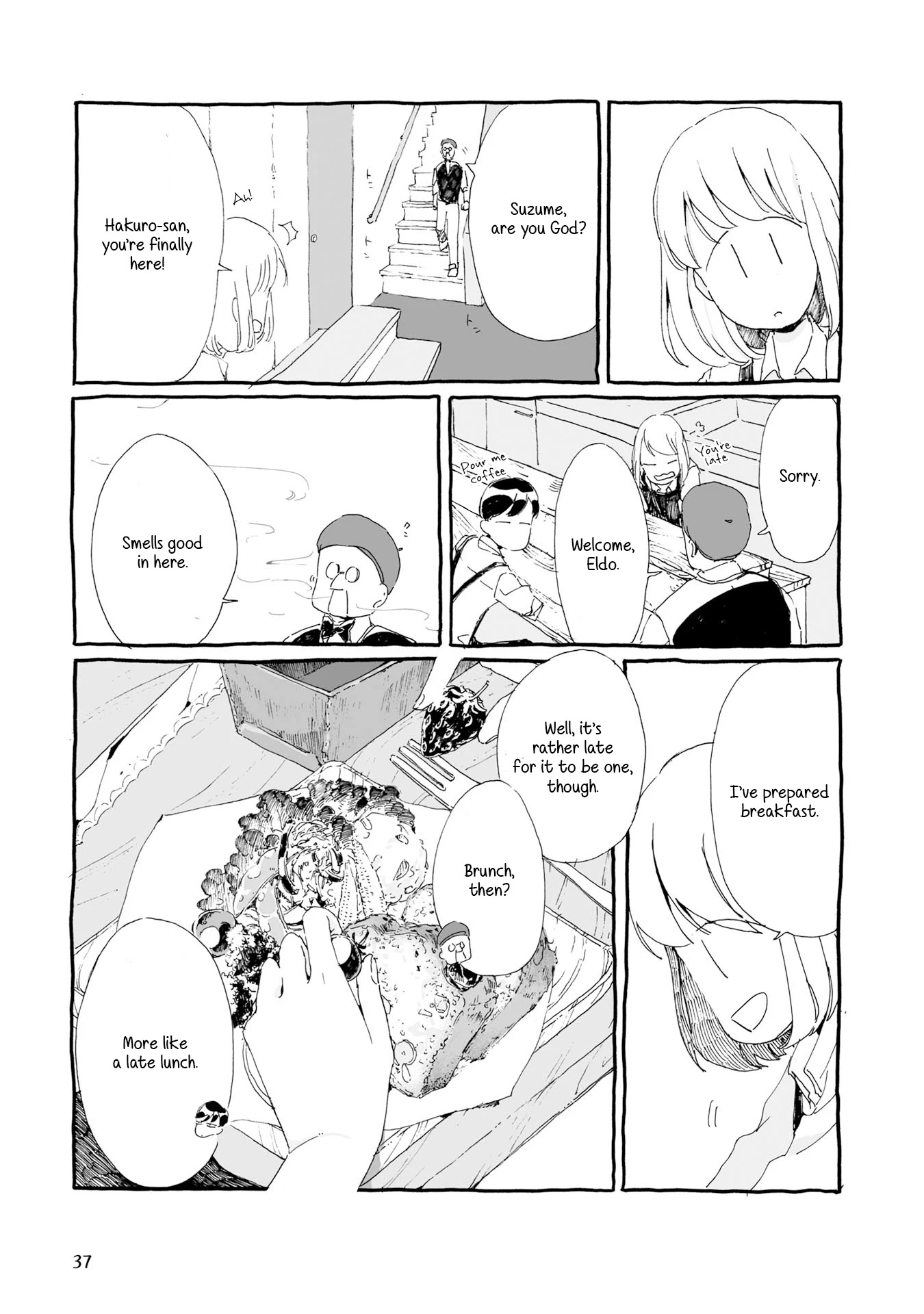 Samenai Machi no Kissaten Chapter 4 page 5 - Chapter 4: Cake Sale for the Early Afternoon