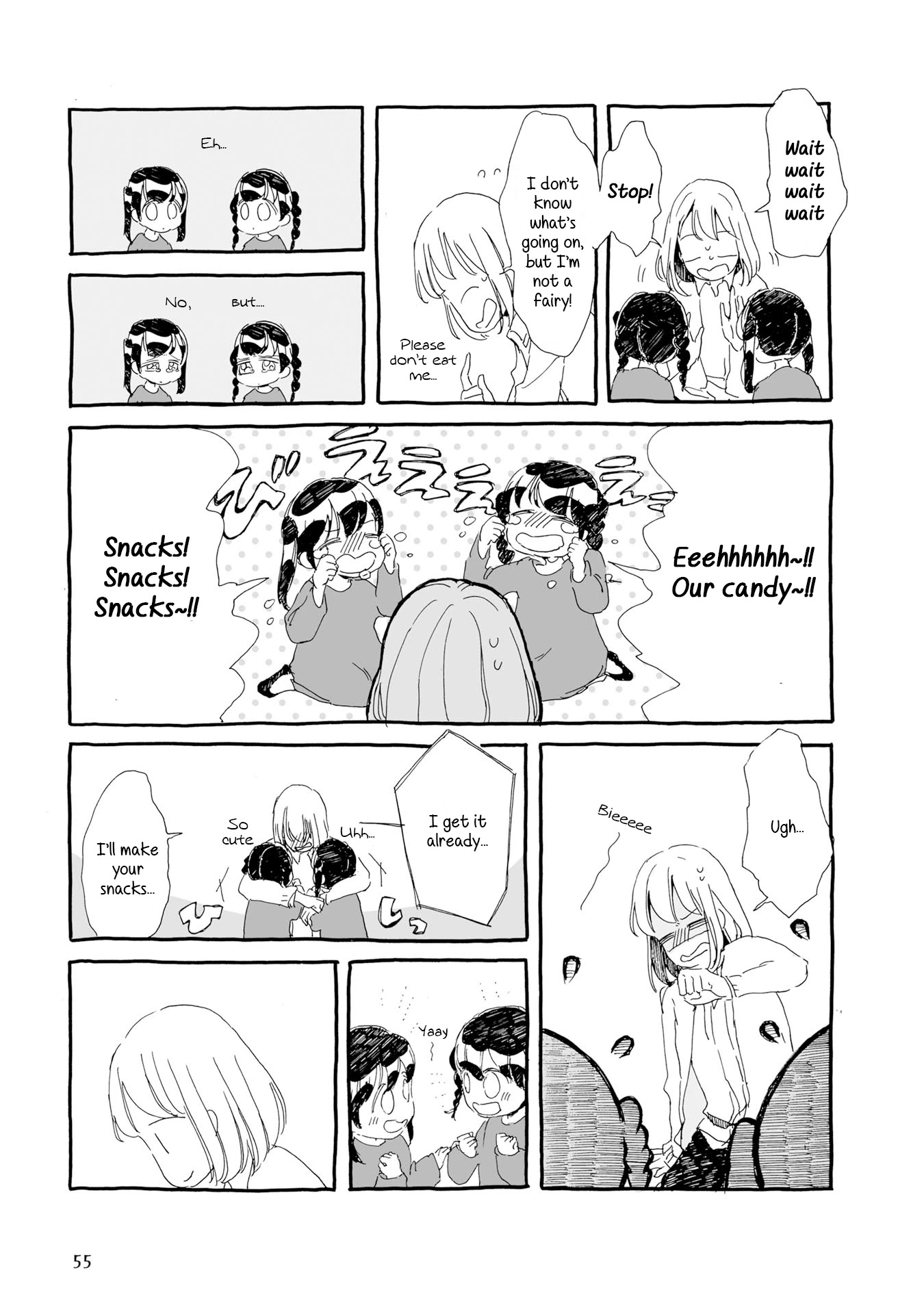 Samenai Machi no Kissaten Chapter 6 page 5 - Chapter 6: The Twin Witches and Panellets