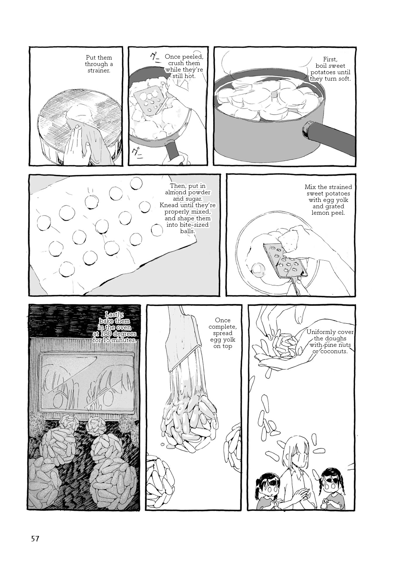 Samenai Machi no Kissaten Chapter 6 page 7 - Chapter 6: The Twin Witches and Panellets