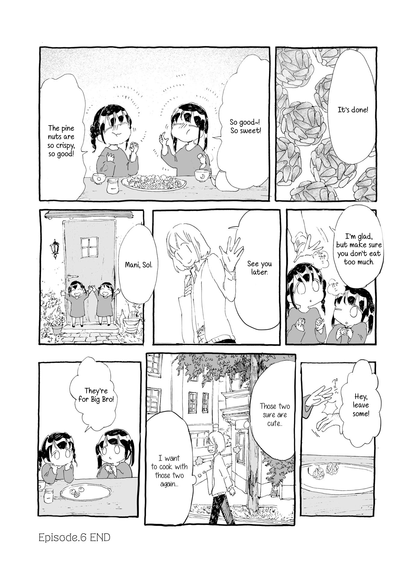 Samenai Machi no Kissaten Chapter 6 page 8 - Chapter 6: The Twin Witches and Panellets