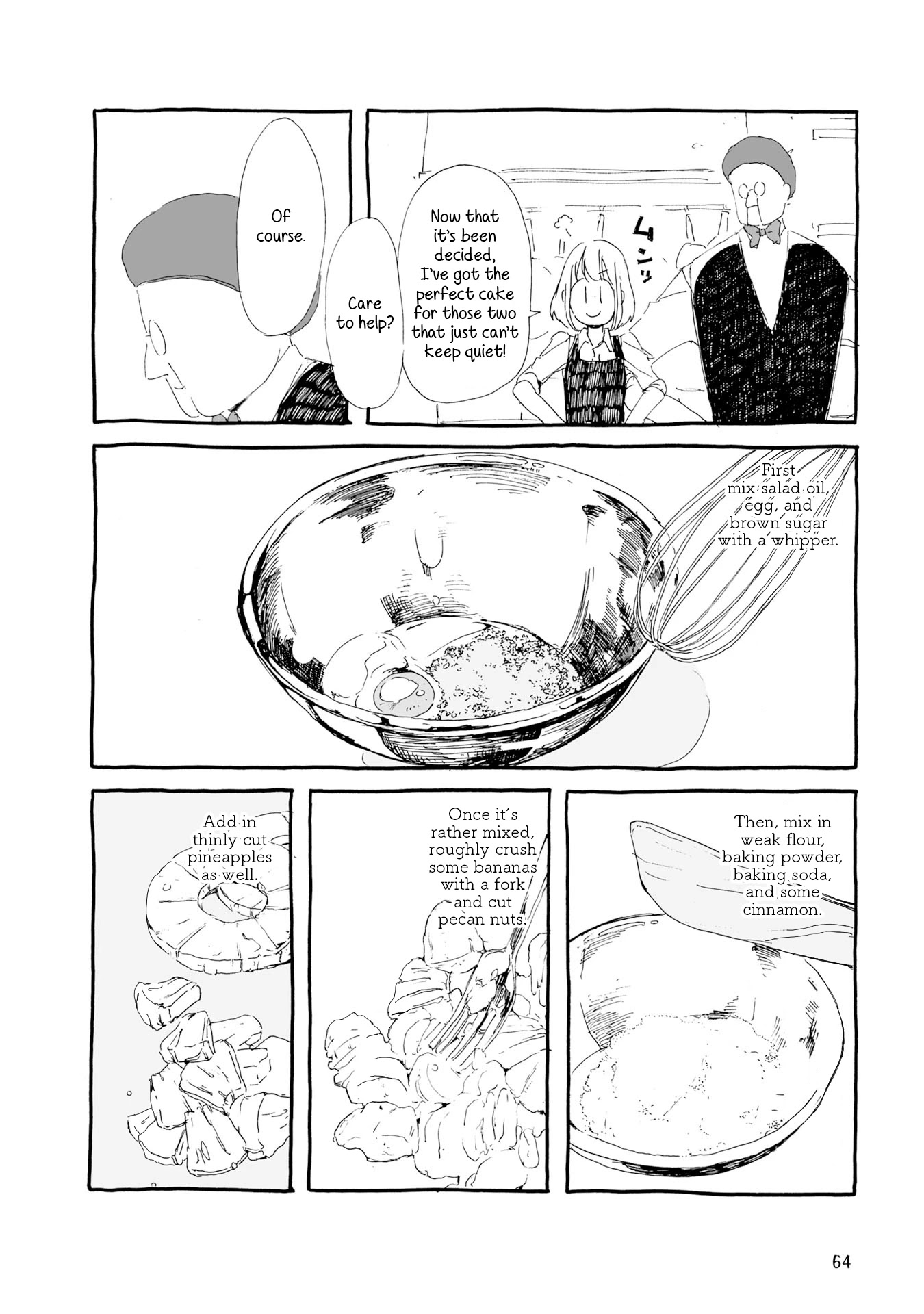 Samenai Machi no Kissaten Chapter 7 page 4 - Chapter 7: Suzume and Hina's Hummingbird Cake
